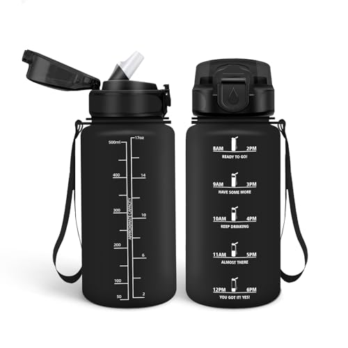 HoneyHolly Gourde Paille 500ml, sans BPA & Étanches... en promo à 9,07€ (-39%) sur Amazon FR