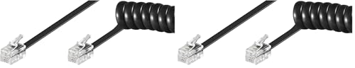 Goobay 68002 Telephone Handset Spiral Cable CCA... - High-Tech & Électronique Amazon Royaume-Uni à 5.20€