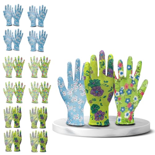 FUZZIO Guantes de trabajo para mujer, guantes de jardinería... - Jouets & Jeux en promo à 3.80€