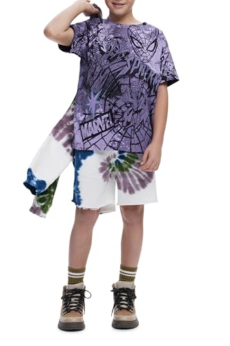 Desigual TS_SPI, 3040 AMBERES/Rosa Morado, 13/14 en promo à 16,21€ (-51%) sur Amazon FR