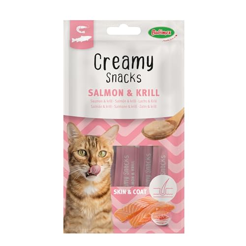 Bubimex - Creamy Snacks Salmone e Krill - Dolcetti Crema... - Beauté & Parfums Amazon Italie à 3.04€