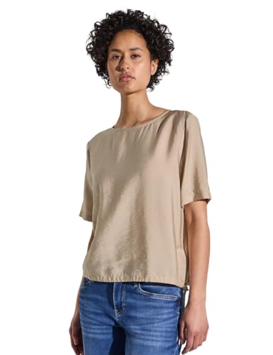 Street One A345528 Blusa Tinta Unita, in Cotone Beige, 44... - Mode & Vêtements Amazon Italie à 13.39€