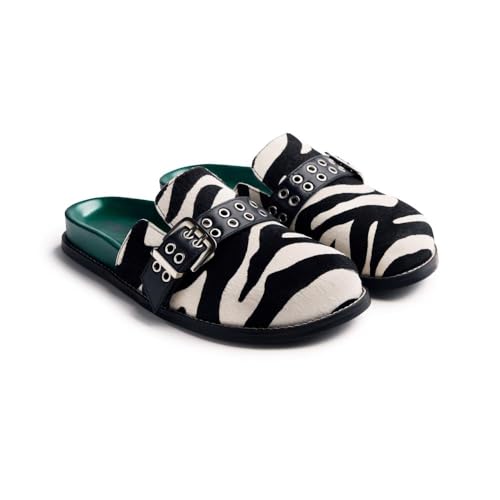 Zuecos Piel Estampado Animal Beulah - Pet Supplies Amazon Spain à 30.90€