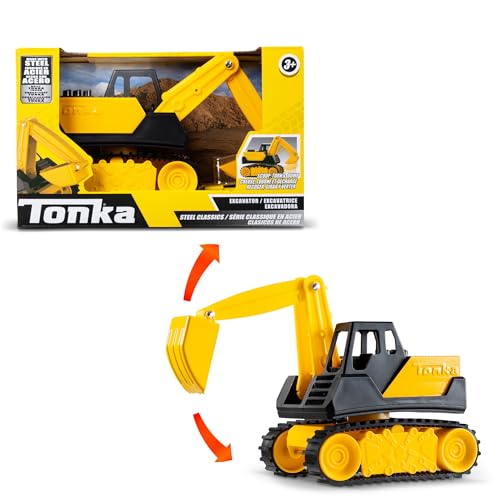 Tonka Basic Fun Steel Classics Mini – Pelleteuse en Acier... - Jouets & Jeux Amazon France à 10.60€