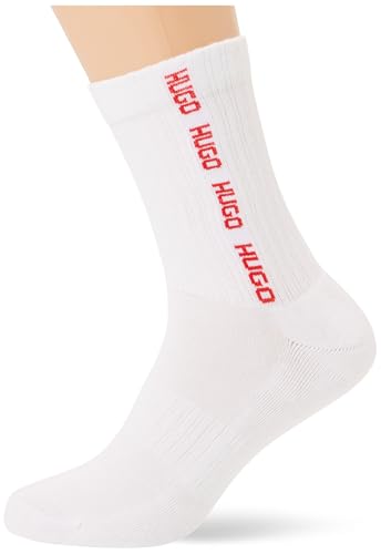 HUGO 3p QS Rib Tape MD 10272097 01 Calzettoni Corti... - Bon plan à 12.41€
