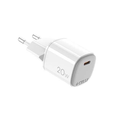 Celly Cargador USB‑C 20W GAN – Carga Rápida Power Delivery... - Tech & Electronics Amazon Spain à 6.49€