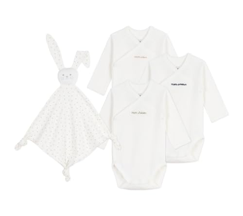 Petit Bateau Coffret Cadeau Naissance en Coton brodé - Sports & Fitness en promo à 20.29€