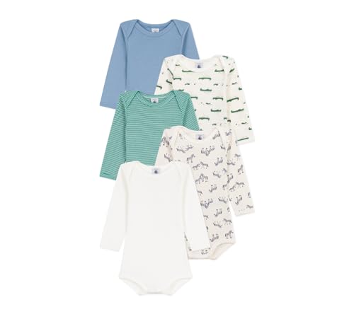 Petit Bateau Lot de Bodies Manches Longues en Coton imprimé... - Animalerie Amazon Allemagne à 16.11€