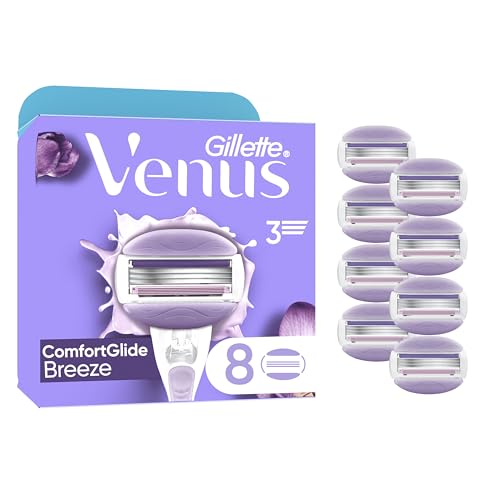 Gillette Venus ComfortGlide Breeze Pour Femme, 8 Recharges... - Nouvelle promo Amazon à 31.02€