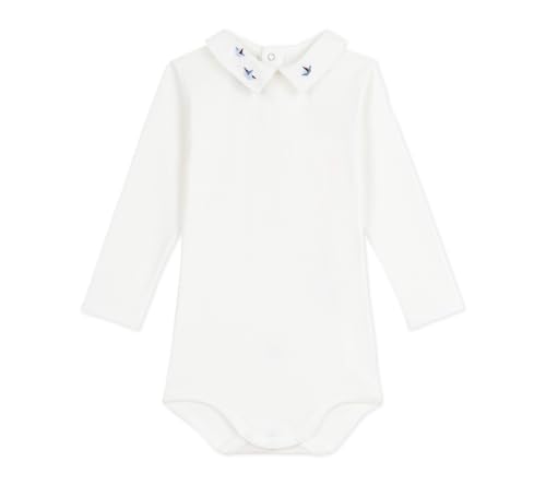 Petit Bateau Body bébé en coton à col brodé, uni - Sports & Fitness Amazon Allemagne à 14.30€