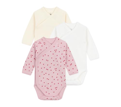 Petit Bateau Lot de bodies croisés manches longues en coton... en promo à 11,80€ (-56%) sur Amazon FR