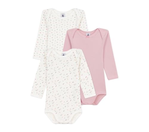 Petit Bateau Lot de bodies manches longues en coton imprimé... - Sports & Fitness en promo à 20.29€