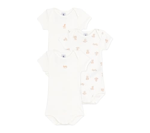 Petit Bateau Lot de bodies manches courtes en coton imprimé... - Sports & Fitness en promo à 19.19€