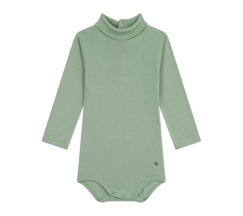 Petit Bateau Body bébé col roulé en coton uni - Sports & Fitness en promo à 9.35€