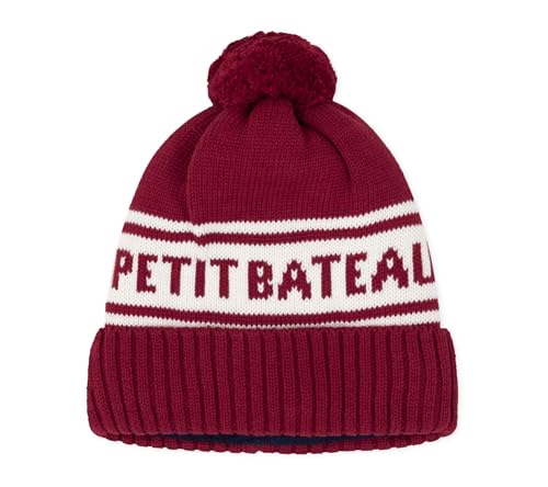 Petit Bateau Bonnet Enfant en Tricot doublé en Polaire - Sports & Fitness en promo à 22.18€