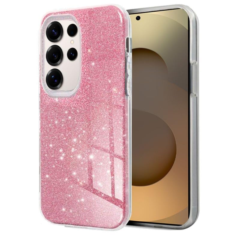 Carcasa Cool para Samsung S938 Galaxy S25 Ultra Glitter Rosa en promo sur Amazon