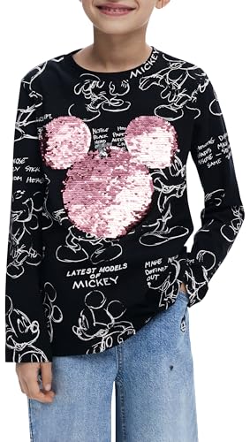 Desigual TS_Mickey Sequins, 2000 Negro, 11/12 - Amazon Espagne à 9.68€