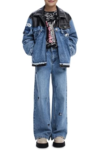 Desigual Abrigo SUNNY, 5053 Denim lavado medio, 7/8 - Garden & Outdoor Amazon Spain à 20.92€