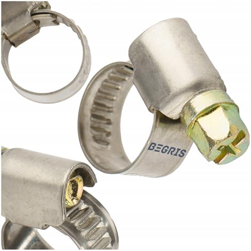 BEGRIS® Schraubbinder, Schlauchschelle edelstahl, Schellen... - Bricolage & Outils en promo à 1.65€
