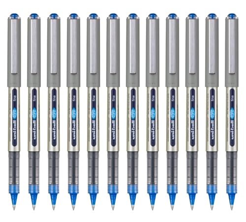 uni-ball Eye UB-157 Blue Rollerball Pens (12 Pack) - 0.7mm... - Office Supplies Amazon UK à 17.77€
