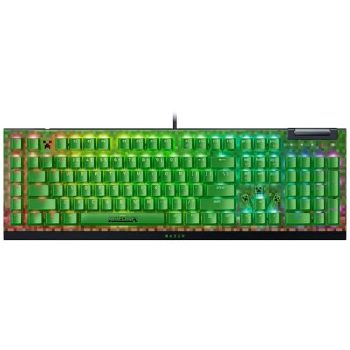 Razer BlackWidow V4 X Minecraft Edition - Mechanische... - High-Tech & Électronique en promo à 111.51€