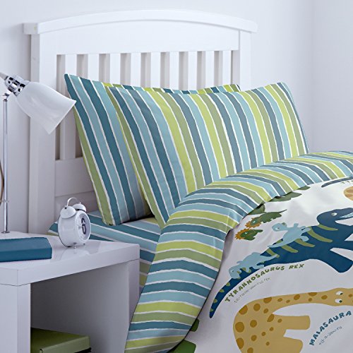 Catherine Lansfield Dino - Set copripiumino 160 x 220 + 50... - Animalerie Amazon Italie à 33.34€
