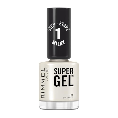 Rimmel Super Gel, 109 Whipped, Long-Lasting Nail Polish... - Beauty & Fragrances Amazon UK à 3.70€