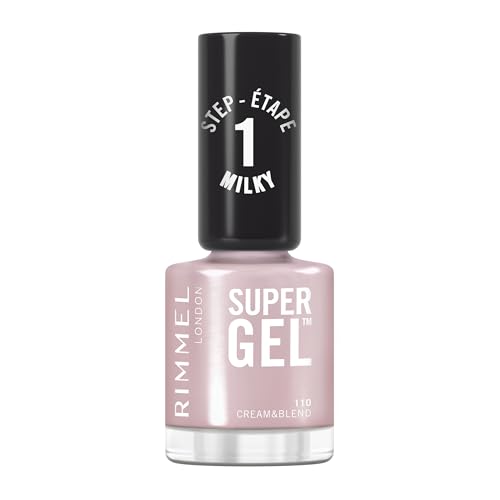 Rimmel Super Gel, 110 Cream & Blend, Long-Lasting Nail... - Beauty & Fragrances Amazon UK à 3.52€