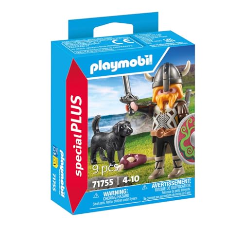 Viking Bouclier Arme + Chien PLAYMOBIL PLL71755 en promo à 1,08€ (-87%) sur Amazon FR
