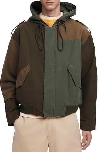 Desigual CHAQ_MILITARY PATCHES, 4092 KAKI, S - Home & Kitchen Amazon Spain à 62.96€