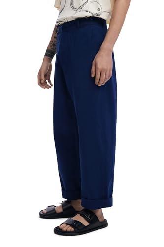 Desigual Pant_Glasgow, 5094 Azul Cobalto, 34 - Maison & Cuisine Amazon Italie à 49.12€