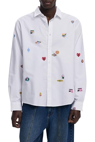 Desigual CAM_SAOPAOLO, 1000 White, XL en promo à 46,44€ (-54%) sur Amazon FR