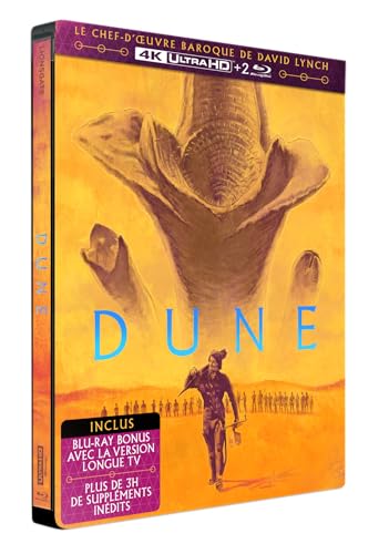 DUNE - COMBO UHD 4K + 2 BD - STEELBOOK - EDITION LIMITEE - Beauté & Parfums Amazon France à 28.84€