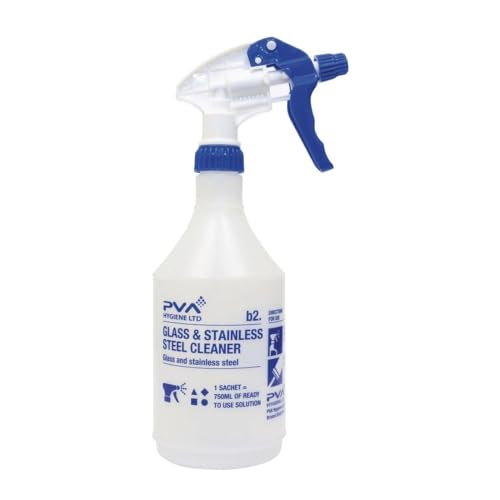 PVA Hygiene Glass & Stainless Steel Labelled Empty Trigger... - Baby & Nursery Amazon UK à 1.99€
