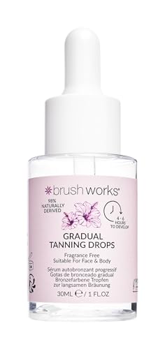 Brushworks Gradual Tanning Drops 30ml – Customisable Self... - Beauté & Parfums Amazon Royaume-Uni à 5.00€