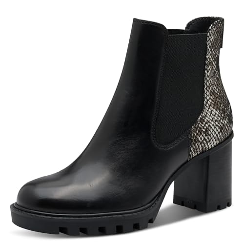 Tamaris Stivali Chelsea da donna 1-25371-45 Black Comb... - Beauté & Parfums en promo à 35.42€