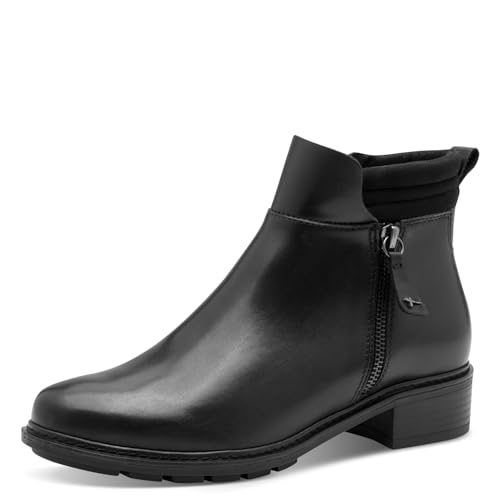 Tamaris Botines planos para mujer 1-25905-45, negro, talla... - Amazon Espagne à 22.77€