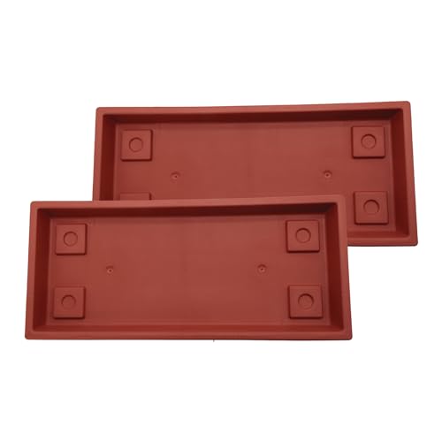 The HC Companies Lot de 2 soucoupes rectangulaires, Argile... - Maison & Cuisine Amazon France à 19.35€