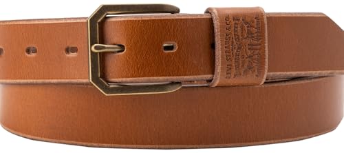 Levi's Ceinture large à deux boucles - Marron tabac... en promo à 21,22€ (-63%) sur Amazon FR