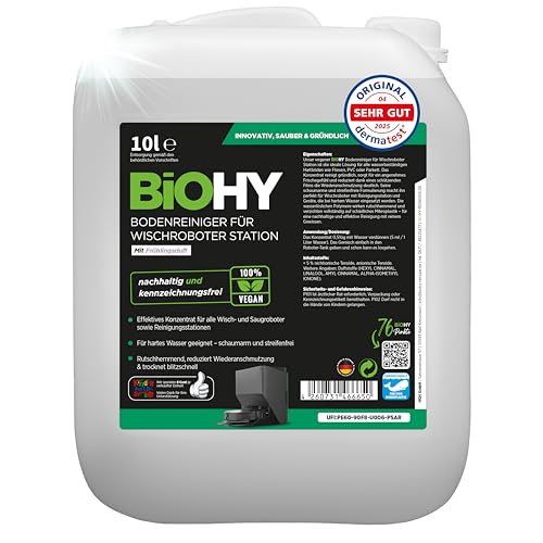 BiOHY Bodenreiniger für Wischroboter Station mit... - Maison & Cuisine Amazon Allemagne à 31.59€
