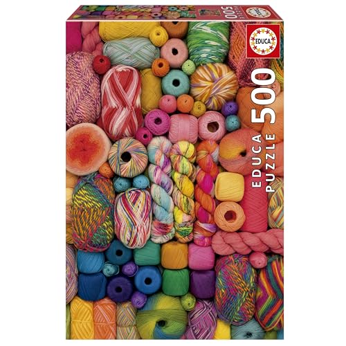 Educa - Fils Puzzle 500 pièces Adulte | Motifs Géométriques... - Toys & Games Amazon France à 6.29€