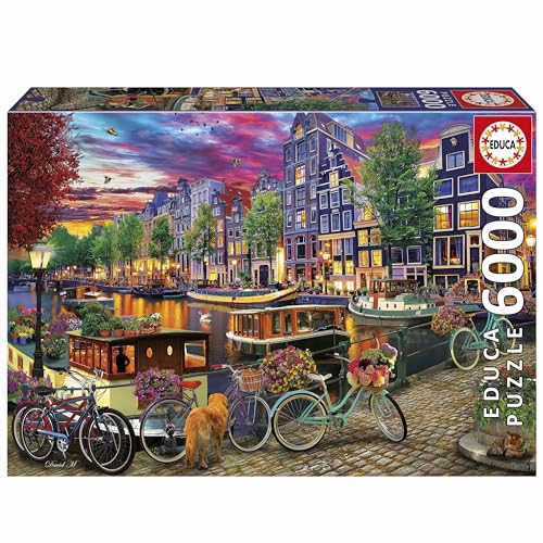 Educa - Puzzle de 6000 Piezas para Adultos | Ciclismo en... - Toys & Games Amazon Spain à 24.99€