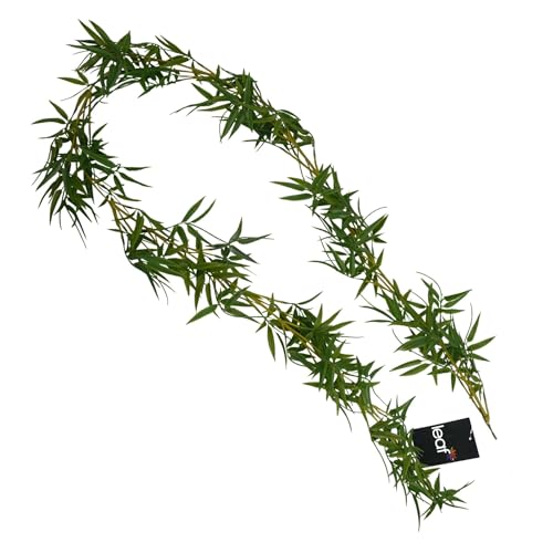 Leaf Design Artificial Garland Hanging Plants, 180cm - Garden & Outdoor Amazon UK à 10.92€