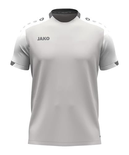 JAKO Camiseta Infantil Dynamic, Gris Claro/Blanco/Gris, 140 - Bébé & Puériculture en promo à 14.34€