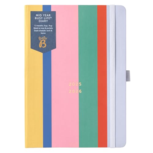 Busy B Diary - A5 Mid-Year Academic Diary - Busy Life... - Amazon Italy à 16.33€