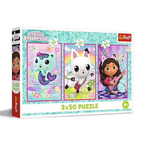 Trefl - Puzzle 3en1: Gabby's Dollhouse, Esta es Gabby y Sus... - Toys & Games Amazon Spain à 7.99€