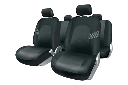 +PWR Car Parts Complete Set of Universal Seat Covers Milano... - Auto & Moto Amazon Royaume-Uni à 22.13€
