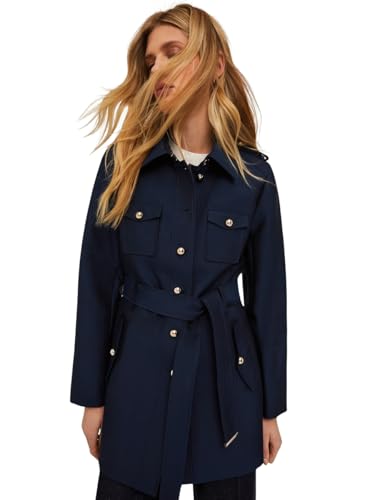 Motivi: Trench Monopetto Blu. 44 Stagione Primavera Estate... - Animalerie en promo à 45.53€