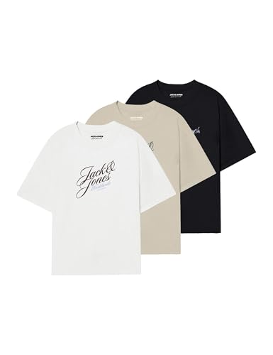 JACK & JONES Tee SS Crew Neck Fst 3pk MP Jorinwood-Maglietta... - Amazon Italy à 20.93€