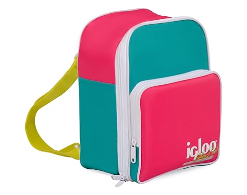 IGLOO Retro Mini Sac à Dos Isotherme – glacière 9 L, Design... en promo à 9,18€ (-49%) sur Amazon FR
